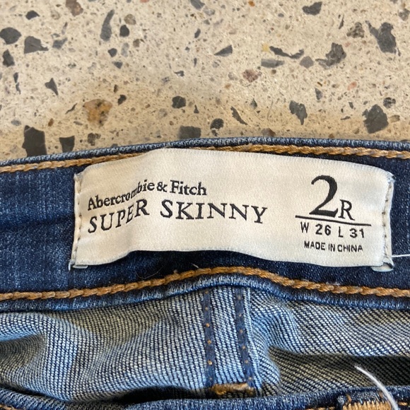 Abercrombie‘s Skinny Jeans low rise size 26 - Picture 5 of 8